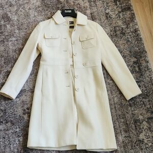 Elegant White Women's Coat by Kenneth Cole Reaction